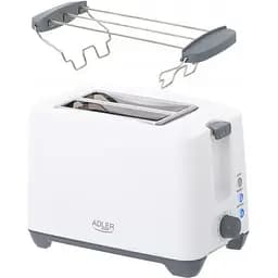Тостер Adler AD 3216 на 2 скибочки - мініатюра 3