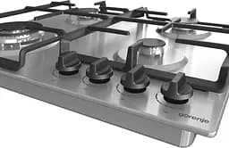 Варильна поверхня газова Gorenje 60 см чугун конфорка Wok нержавіюча сталь - мініатюра 7
