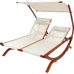 Садовий шезлонг Di Volio Pionza двомісний бежевий