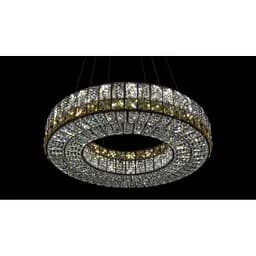 Люстра светильники потолочне светодиодные лед з кришталем 8005-500 Ring