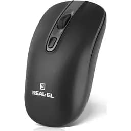 Компьютерная мышка Real-El RM-350W Wireless Black/Gray (EL123200043)