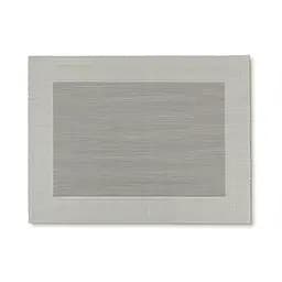 Салфетка под посуду Nicoletta 45х33см, бело-черная (12037)