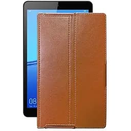 Чехол StatusCASE из экокожи для планшета Huawei MediaPad M5 Lite 8 Коричневый