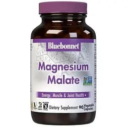 Магний малат Bluebonnet Nutrition Magnesium Malate 90 вегетарианских капсул