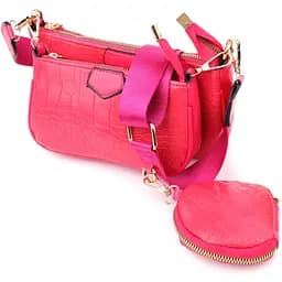 Женский двойной клатч Vintage из экокожи 22х13х4.5 см sum0027549