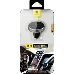 Магнітний автотримач Baseus Magnetic Air Vent SUGENT-MO01 - мініатюра 2