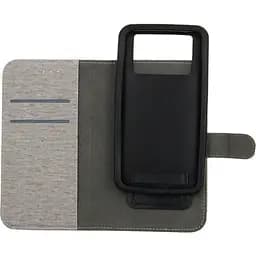 Чохол-книжка Toto Book Silicone Slide Universal Cover 6.5" (№4) Gray - мініатюра 6