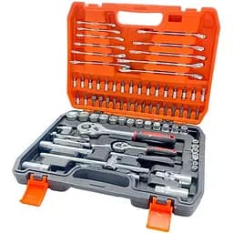 Набір автомобільного ручного інструменту Fix&Go 1/4" x 1/2" у наборі 78 предметів