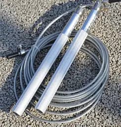 Скакалка швидкісна Power System PS-4064 Ultra Jump Rope Silver 2,75 м (PS_4064_Silver) - мініатюра 2
