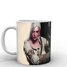 Кухоль GeekLand The Witcher Відьмак постер TW.02.031 330 мл білий