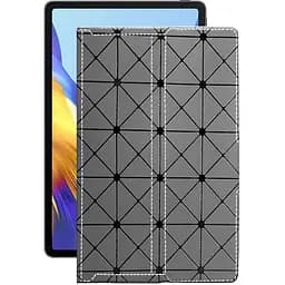 Чохол StatusCASE з екошкіри для планшету Honor Tab 7 Сірий ромб