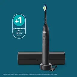 Електрична зубна щітка Philips Sonicare HX7101/02 серії 5300 чорна - мініатюра 15