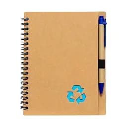 Блокнот В6 на спіралі JX004/006 із ручкою