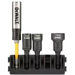 Касета з набором торцевих головок DeWalt Extreme Impact 8, 10, 13 мм, 5 шт. (DT70827)