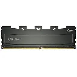 Модуль пам'яті для комп'ютера DDR4 16GB 3200 MHz Black Kudos eXceleram (EKBLACK4163222X)