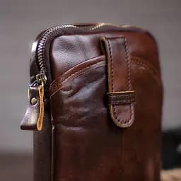 Чоловіча шкіряна сумка Vintage 14х20,5х3,5 см sum0012379 - мініатюра 3