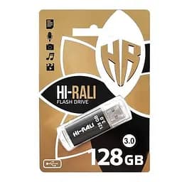 Флеш-накопичувач USB 3.0 - Hi-Rali Rocket 128 GB чорний HI-128 GBVC3BK