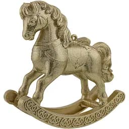 Прикраса новорічна Mis Lt Коник-гойдалка 3Д колір в асортименті