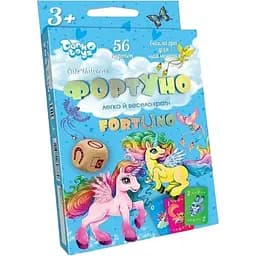 Розвиваюча настільна гра Danko Toys Фортуно-Fortuno Unicorns укр. (32) UF-04-01U (2000903603955)