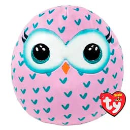 Мягкая игрушка TY Squish-A-Boos Сова Winks 40 см (39317)