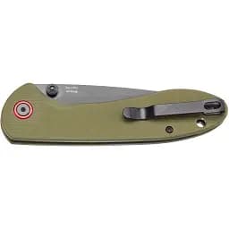 Ніж CJRB Feldspar Black Blade Green - мініатюра 4