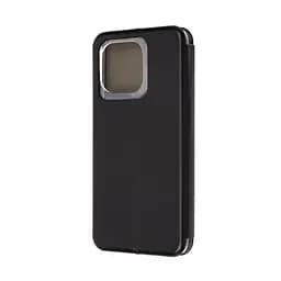 Чехол-книжка для Motorola G86 5G, G-Case, черный, кожаный чехол-книжка из экокожи (PU) и TPU, с магнитом, с подставкой и вместительным кардхолдером, противоударный, защита всего корпуса, ArmorStandart (ARM86596) - мініатюра 2