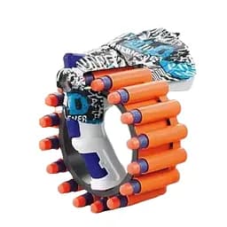 Пістолет, механічний принцип роботи, стріляє м’якими патронами, 20 патронів (В асортименті)