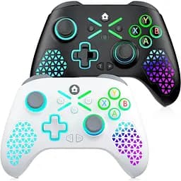 Джойстики Gamrombo 2 упаковки RGB LED для Xbox One Xbox Controller для Xbox One X/S Xbox Series X/S