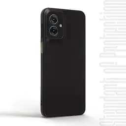 Чехол-накладка для смартфона Motorola G55 5G противоударный, силиконовый, термополиуретановый (ТПУ), с защитой камеры и корпуса, черный, защита всего корпуса, ArmorStandart (ARM81199) - мініатюра 2