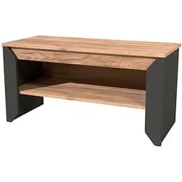 Тумба для взуття Еверест Нордік-900, 90х38х45 см графіт/дуб крафт золотий (EVR-5546)