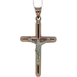 Золотой крестик Favoritum Распятие Христа. 792