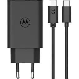 Комплект зарядний блок і кабель Motorola 68W USB-С 1m (MC-682N)