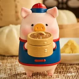 Колекційна фігурка 10/10 Toys Lulu The Piggy Серія Lu'S Table Series (Blind Box) 10_10 Art.Lulu1276 - мініатюра 4