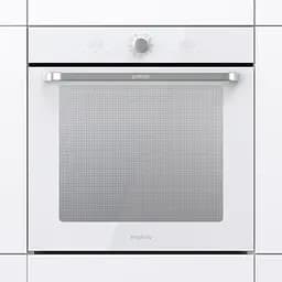 Духова шафа Gorenje електрична 77 л, A, пара, дисплей, макс.темпер.-300, білий - мініатюра 2