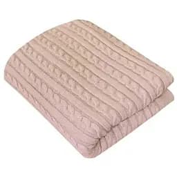 Плед Прованс Soft Коси 240х220 см пудра (13908)