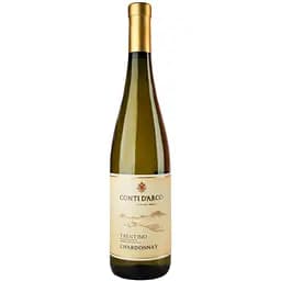 Вино Conti D'arco Trentino Chardonnay DOC белое сухое 0.75 л