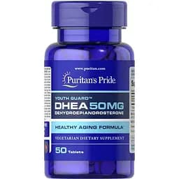 ДГЕА (дегідроепіандростерон) Puritan's Pride DHEA 50 мг 50 таблеток