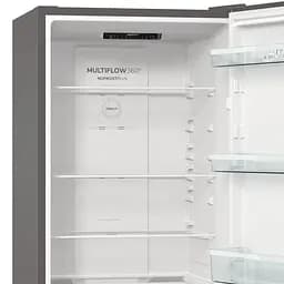 Холодильник з нижньою морозильною камерою Gorenje NRK6191ES4 сірий (NRK6191ES4) - мініатюра 10