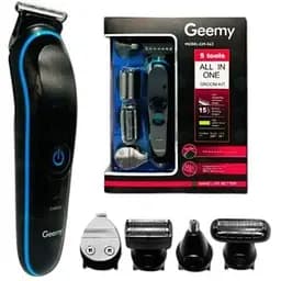 Машинка для стрижки та гоління Gemei GM 563 бездротова 5 в 1