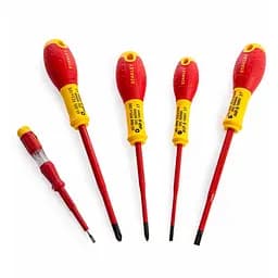 Набір викруток Stanley FatMax VDE діелектричних до 1000 V 5 шт. (XTHT0-62693)