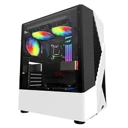 Корпус 1stPlayer F3-A-WH-4F1-PS-600FK-EU White 600W - мініатюра 3