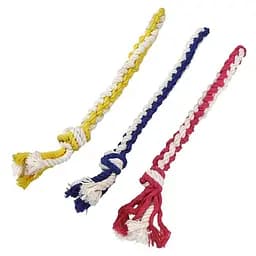 Игрушка для собак DoggyMan 2 Colors Cotton Stick двухцветный канат из хлопка 20 см безопасна для жевания и игр