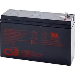 Аккумулятор CSB AGM 12V (12V/6.5Ah/78Wh) (HR1224W) [112294]