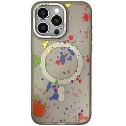 Чохол Epik TPU+PC Flush with MagSafe для Apple iPhone 15 Pro Max 6.7 Titanium grey