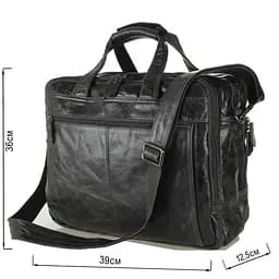 Сумка чоловіча Vintage 39х36х12,5 см sum0028971 - мініатюра 3