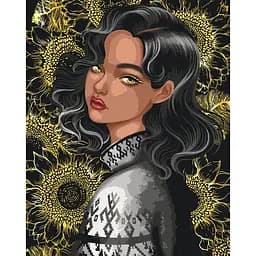 Набор для росписи ArtCraft Бесподобная с металлизированными красками 40x50 см (10134-AC)