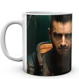 Кухоль GeekLand Cyberpunk 2077 Кіберпанк 2077 Ві CY 02.593 330 мл білий