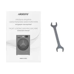 ARDESTO Пральна машина фронтальна, 6кг, 1200, А++, 46.5см, дисплей, сірий - мініатюра 8