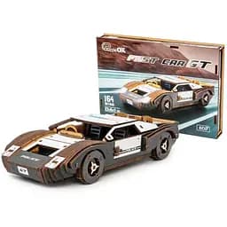 Деревянный 3D конструктор Fast car Gt PuzzleOk Puz-26916 164 детали