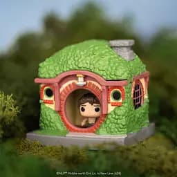 Набір фігурок Funko Bitty Pop! Towns Володар перснів Фродо Беггінс і хатинка (83685) - мініатюра 7
